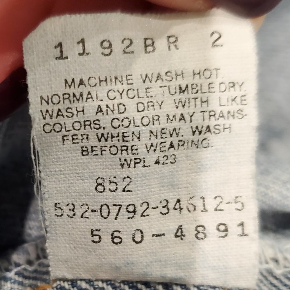Levi's 560 31x32 - Picture 2 of 13